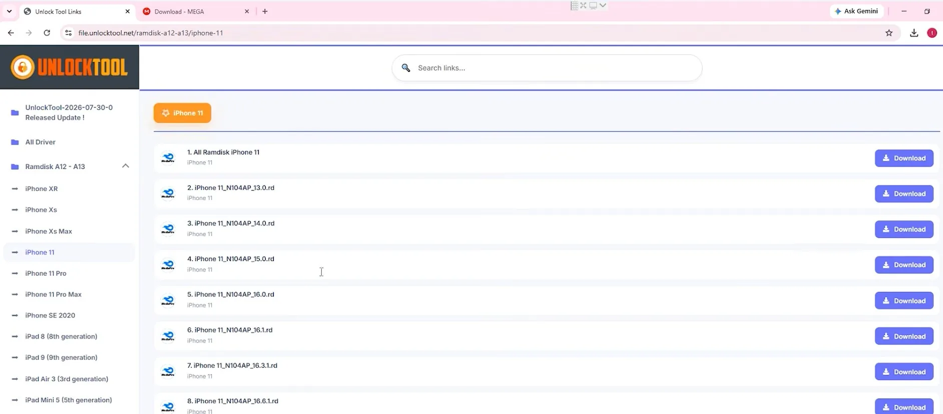 download-ramdisk-file